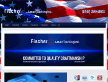 Tablet Screenshot of fischerlasermarkinginc.com